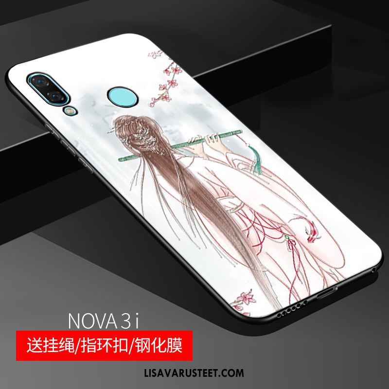 Huawei Nova 3i Kuoret All Inclusive Silikoni Pehmeä Neste Murtumaton Kuori Halpa