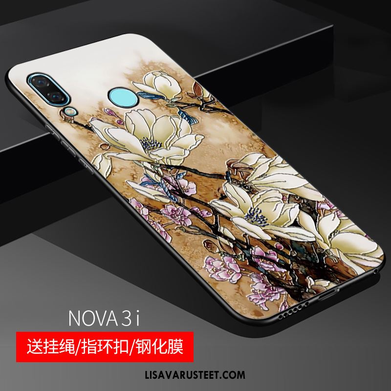 Huawei Nova 3i Kuoret All Inclusive Silikoni Pehmeä Neste Murtumaton Kuori Halpa