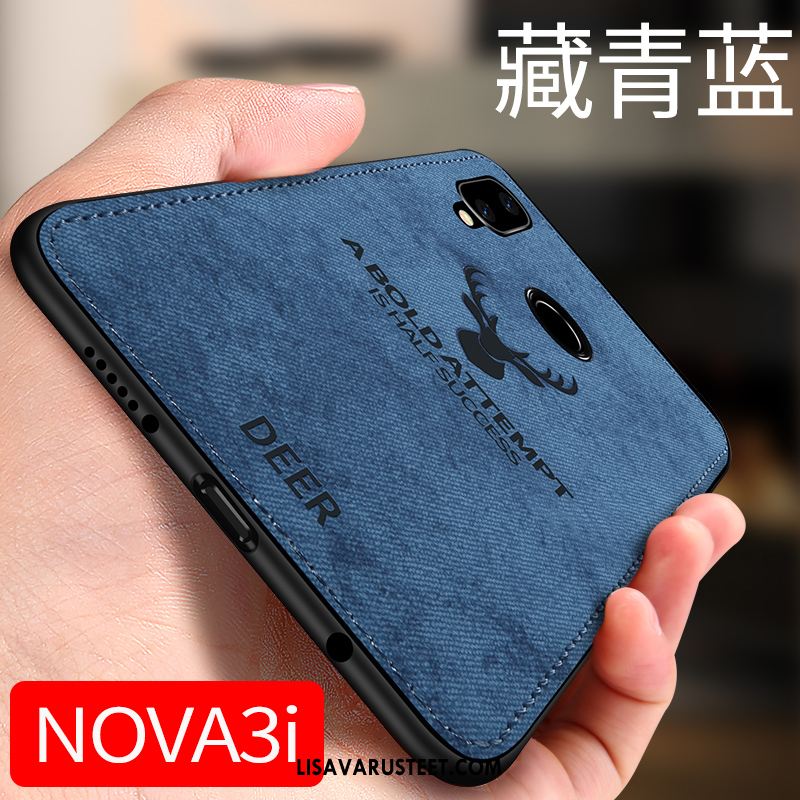 Huawei Nova 3i Kuoret Harmaa Murtumaton Suojaus Kukkakuvio All Inclusive Kuori Myynti