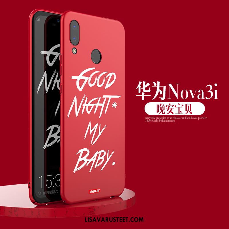 Huawei Nova 3i Kuoret Persoonallisuus Kirjain Ohut Pesty Suede Puhelimen Osta