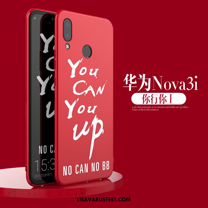 Huawei Nova 3i Kuoret Persoonallisuus Kirjain Ohut Pesty Suede Puhelimen Osta