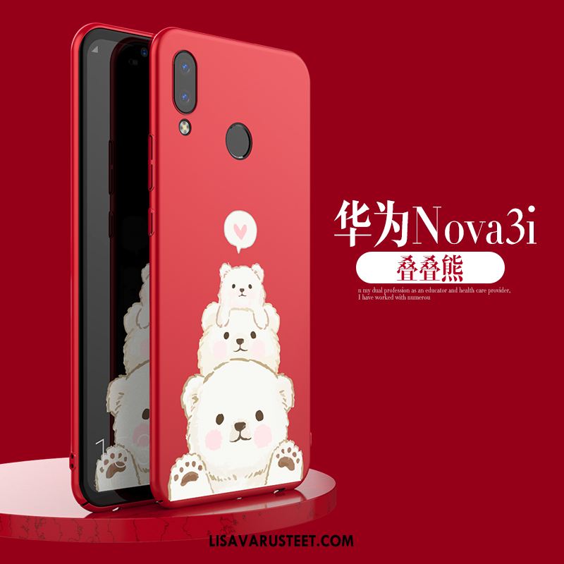 Huawei Nova 3i Kuoret Persoonallisuus Kirjain Ohut Pesty Suede Puhelimen Osta