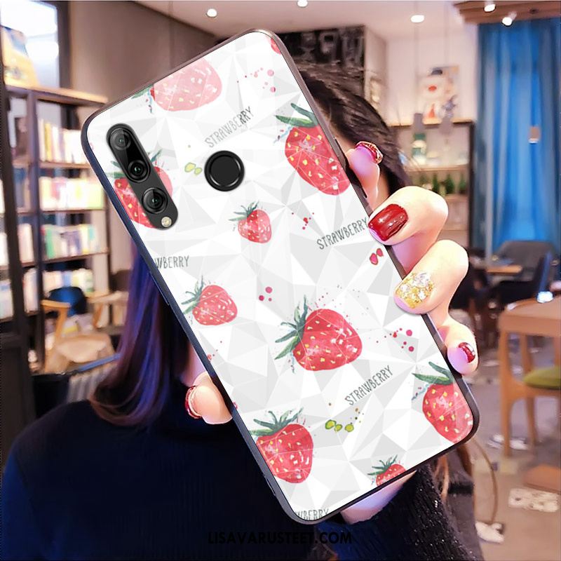 Huawei P Smart+ 2019 Kuoret Kuori Puhelimen Silikoni Keltainen Kukkakuvio Halvat