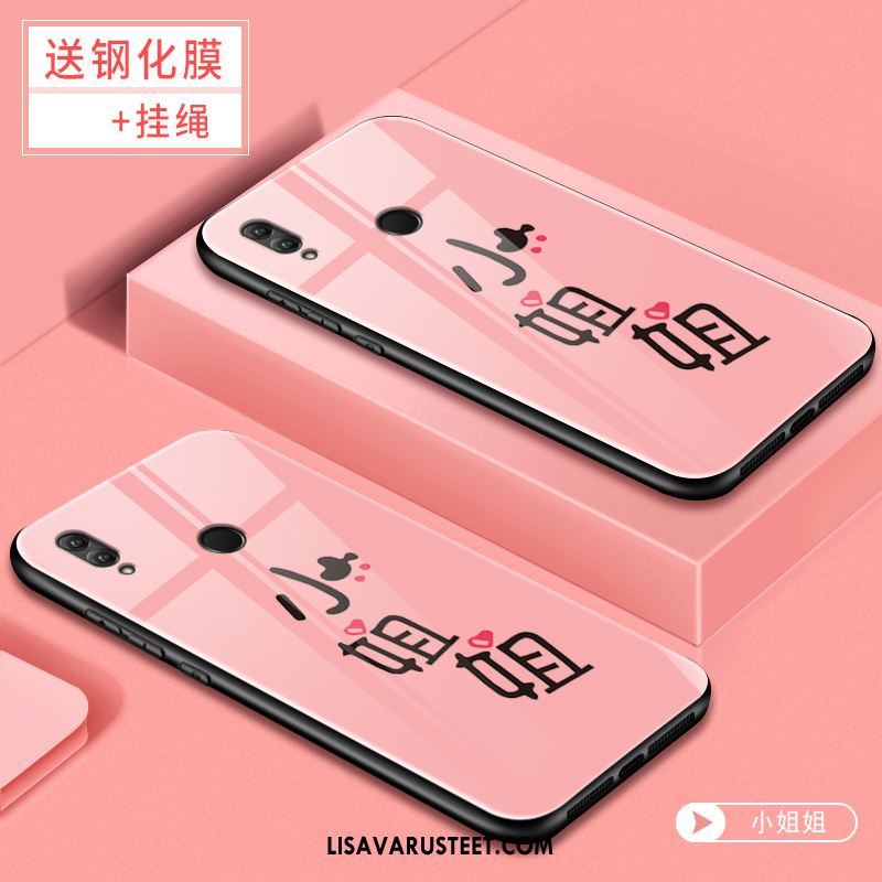 Huawei P Smart 2019 Kuoret Lasi Net Red Murtumaton Suojaus Luova Myynti