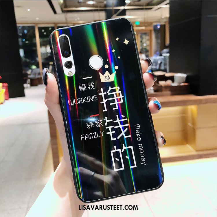 Huawei P Smart+ 2019 Kuoret Luova Kova Suojaus Valkoinen Kuori Osta