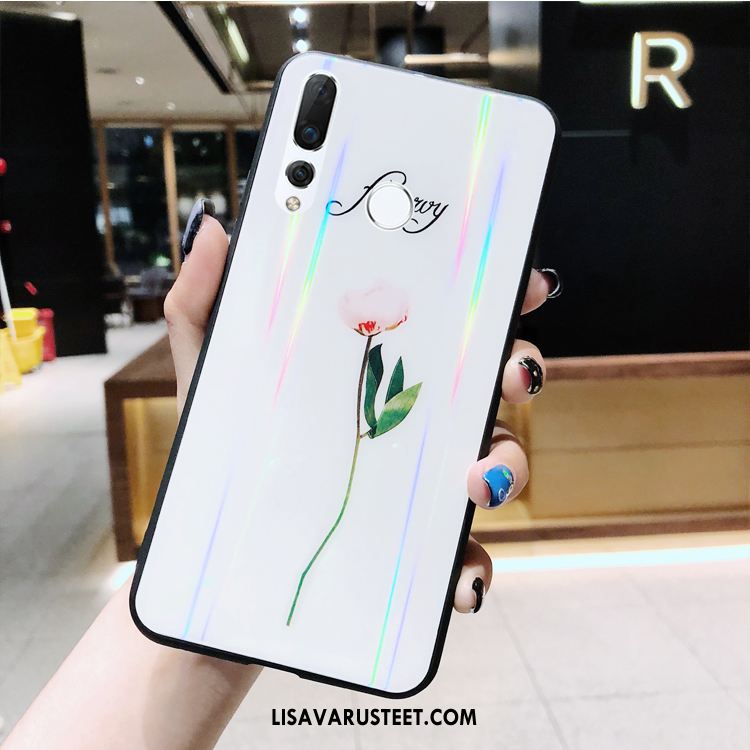 Huawei P Smart+ 2019 Kuoret Luova Kova Suojaus Valkoinen Kuori Osta