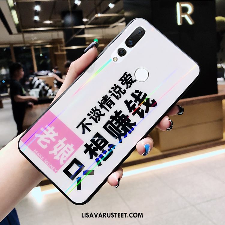 Huawei P Smart+ 2019 Kuoret Luova Kova Suojaus Valkoinen Kuori Osta