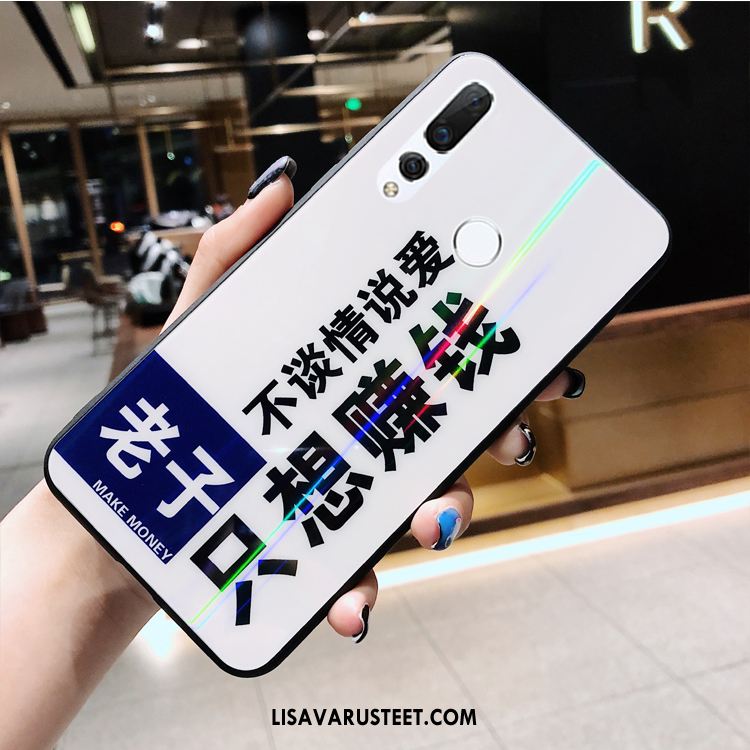 Huawei P Smart+ 2019 Kuoret Luova Kova Suojaus Valkoinen Kuori Osta