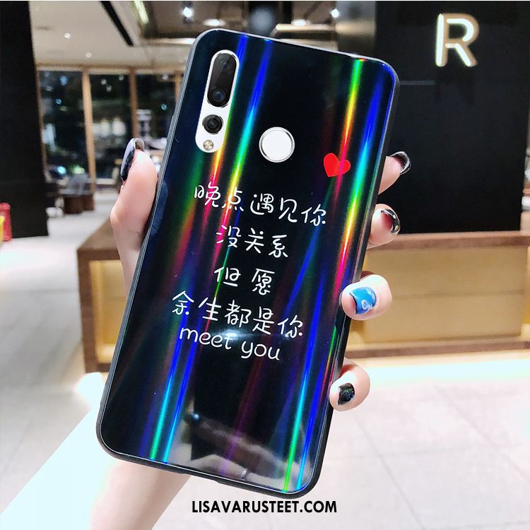 Huawei P Smart+ 2019 Kuoret Luova Kova Suojaus Valkoinen Kuori Osta