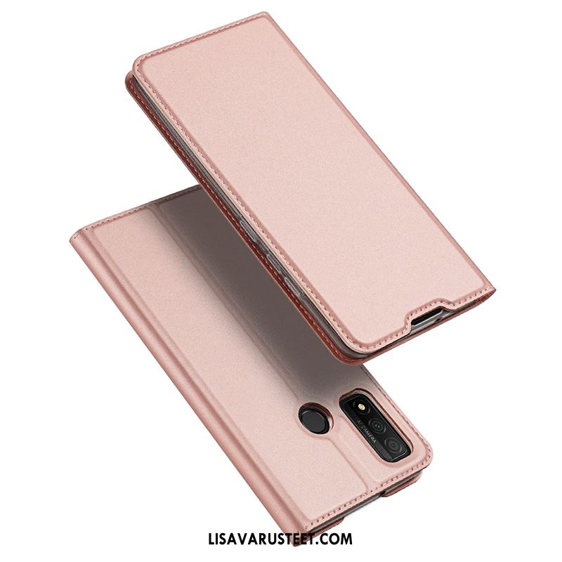 Huawei P Smart 2020 Kuoret Kuori Ultra Magneettinen Kortti Nahkakotelo Myynti