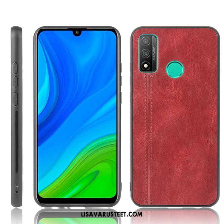 Huawei P Smart 2020 Kuoret Nahka Trendi Musta All Inclusive Kotelo Kuori Osta