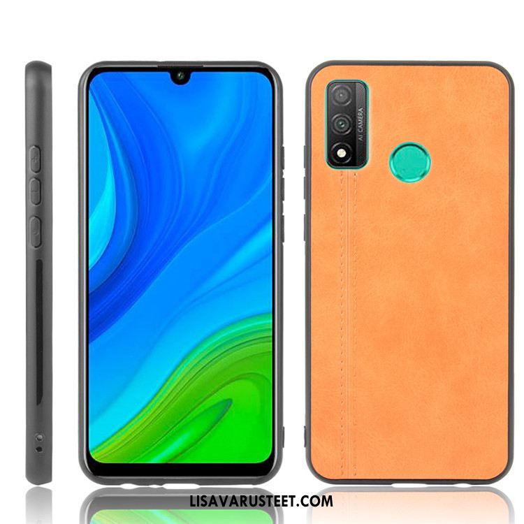 Huawei P Smart 2020 Kuoret Nahka Trendi Musta All Inclusive Kotelo Kuori Osta