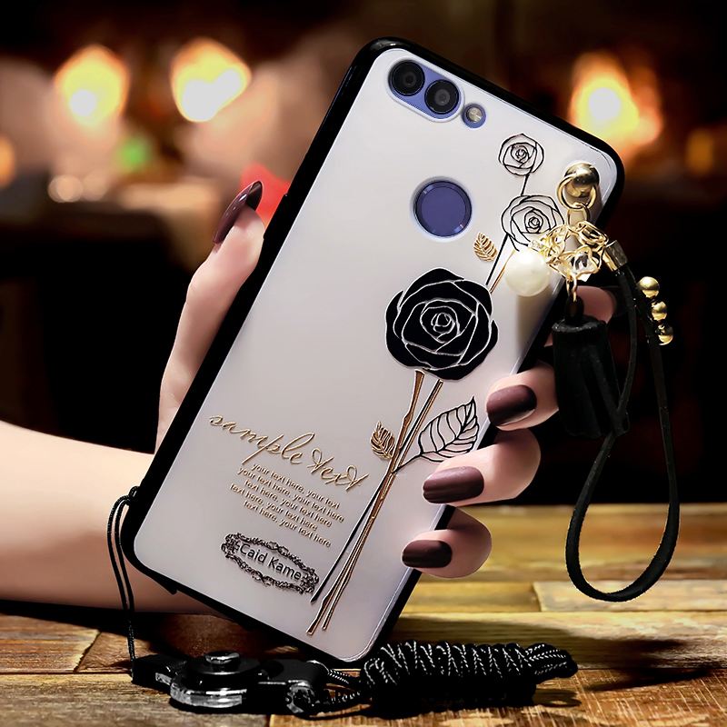 Huawei P Smart Kuoret Kotelo Puhelimen Valkoinen Luova Pinkki Kuori Halpa