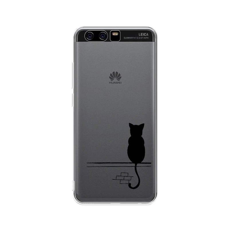 Huawei P10 Kuoret Trendi Suojaus Pehmeä Neste Puhelimen Silikoni Halpa