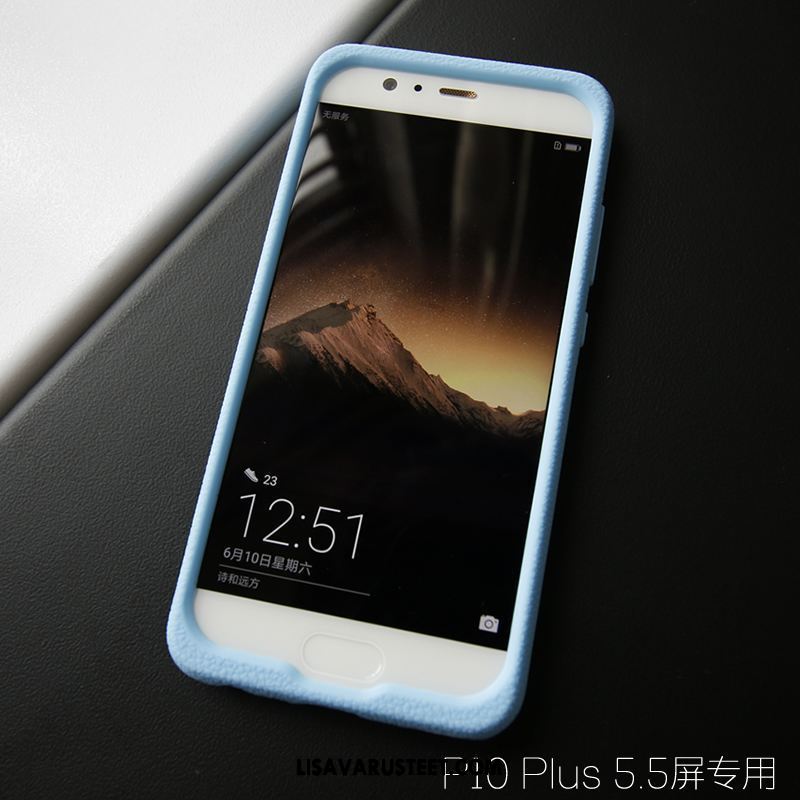 Huawei P10 Plus Kuoret Puhelimen Silikoni Kotelo Kukkakuvio Pehmeä Neste Verkossa