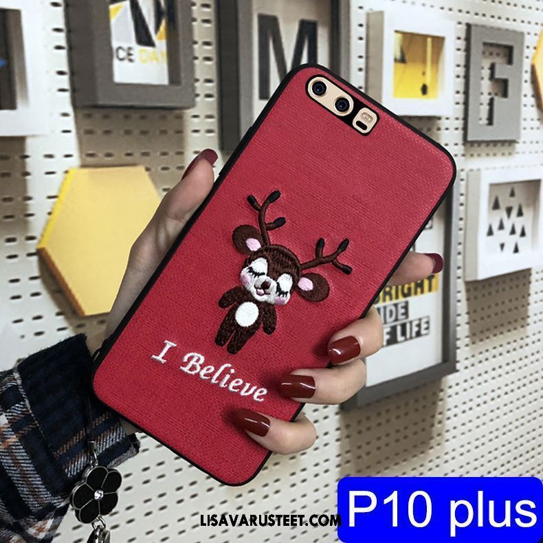 Huawei P10 Plus Kuoret Sarjakuva Pehmeä Neste Silikoni Kuori Suojaus Myynti