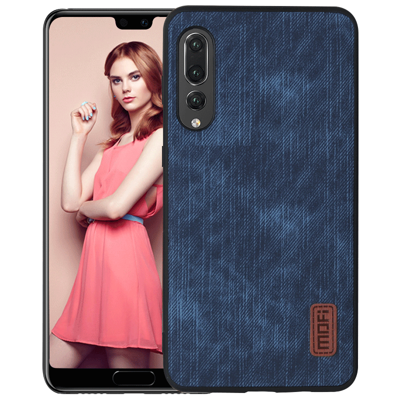 Huawei P20 Kuoret All Inclusive Kotelo Persoonallisuus Ripustettavat Koristeet Sininen Myynti