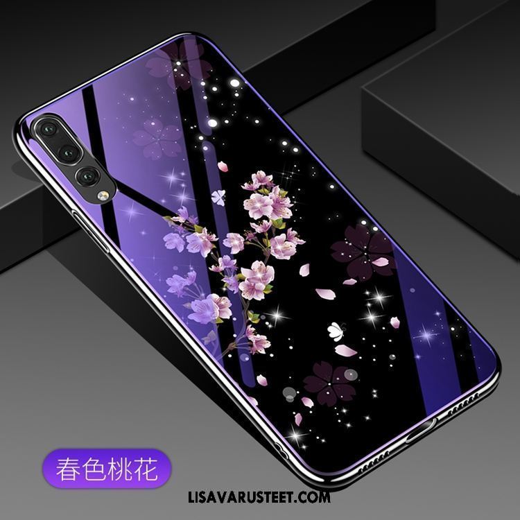 Huawei P20 Kuoret Kuori Puhelimen Violetti Näytönsuojus Lasi Halvat