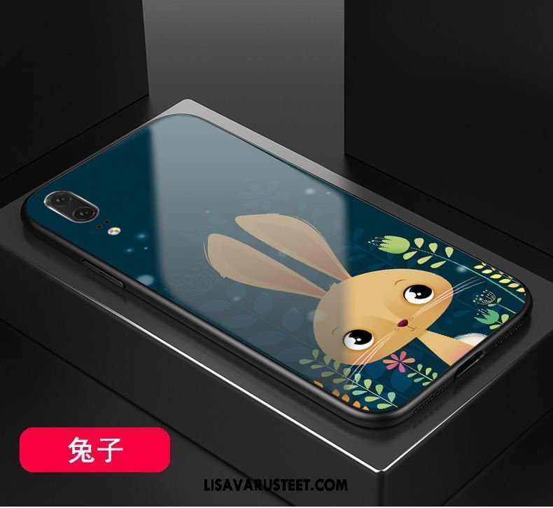 Huawei P20 Kuoret Persoonallisuus Murtumaton Musta Kova Kuori Verkossa