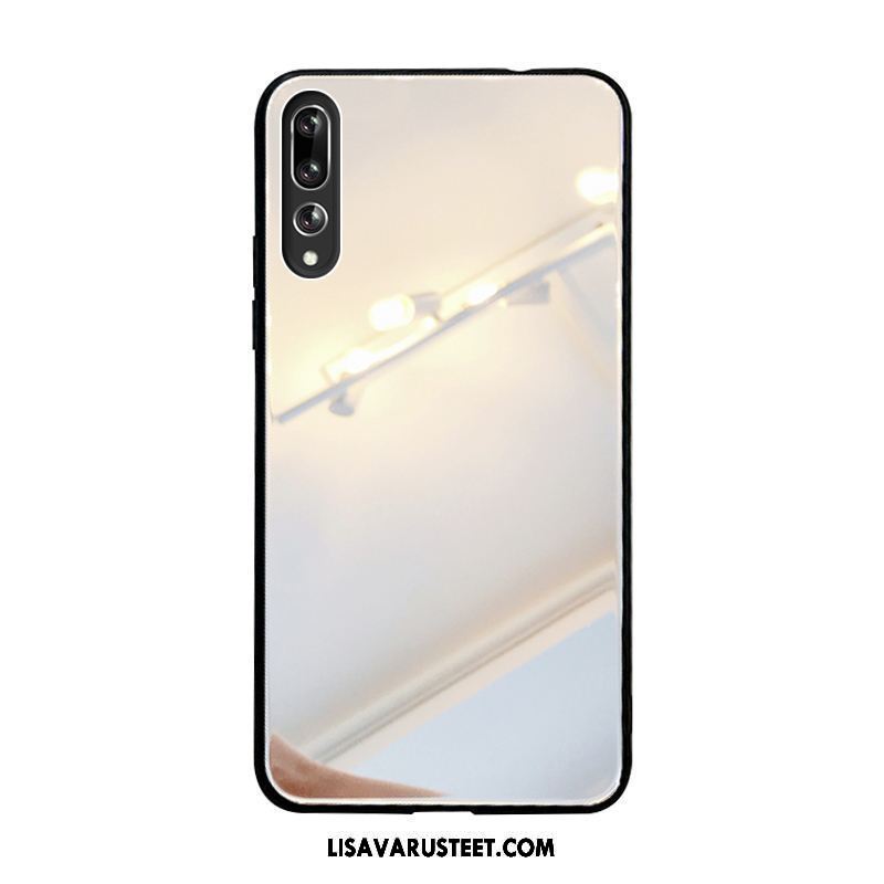 Huawei P20 Kuoret Puhelimen Kuori Yksinkertainen Lasi Karkaisu Tarjous