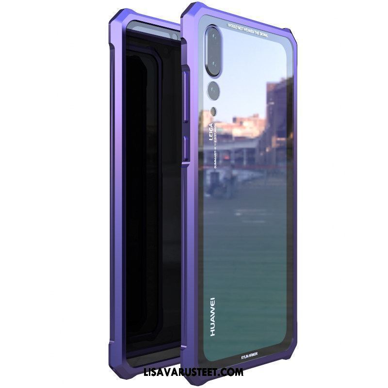 Huawei P20 Kuoret Suojaus Trendi Kehys Puhelimen Kulta Halvat