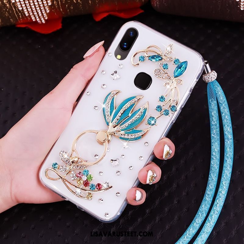 Huawei P20 Lite Kuoret Läpinäkyvä Rengas Ripustettavat Koristeet Kotelo Puhelimen Kuori Halvat