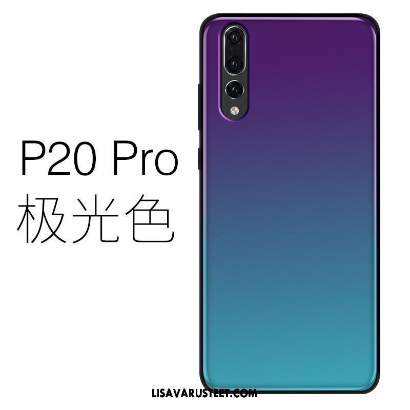 Huawei P20 Pro Kuoret Keltainen Puhelimen Silikoni Ultra Kuori Halpa