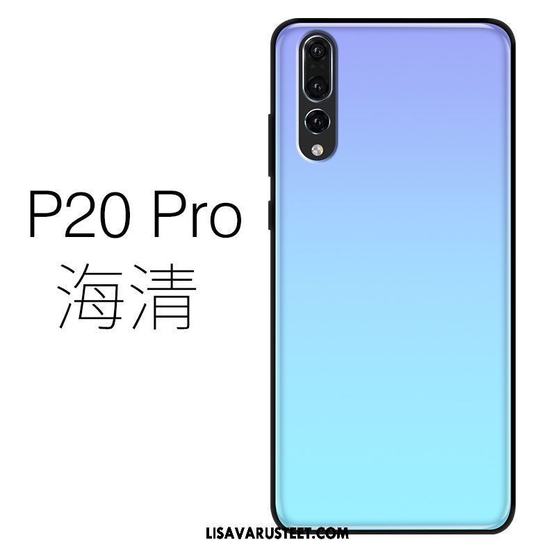 Huawei P20 Pro Kuoret Keltainen Puhelimen Silikoni Ultra Kuori Halpa