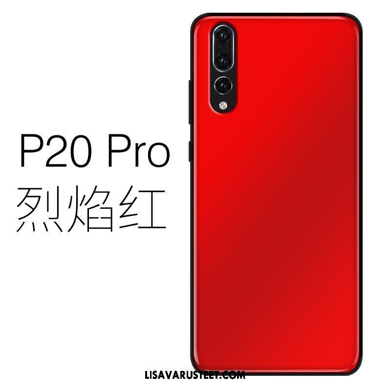 Huawei P20 Pro Kuoret Keltainen Puhelimen Silikoni Ultra Kuori Halpa