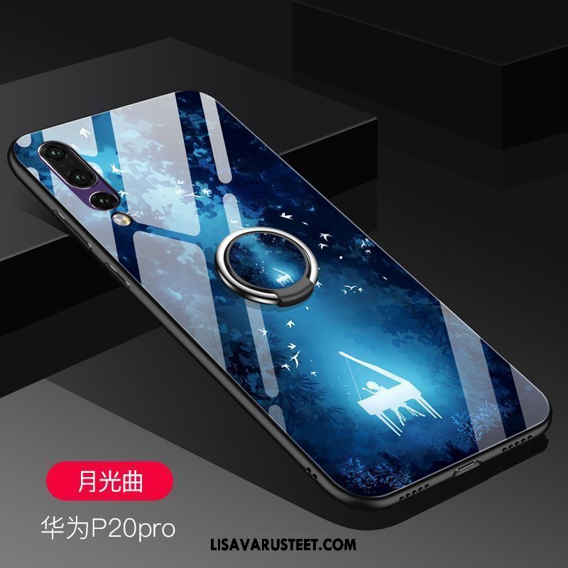 Huawei P20 Pro Kuoret Murtumaton Persoonallisuus Ihana Lasi Trendi Kuori Osta