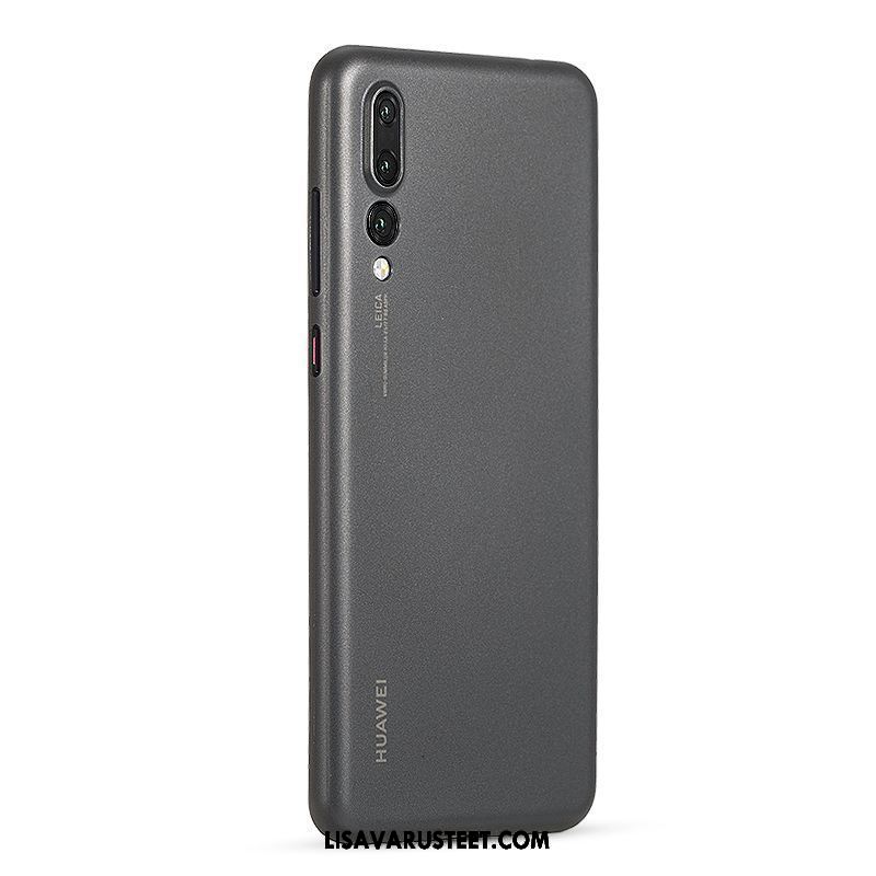 Huawei P20 Pro Kuoret Ohut Valkoinen Pehmeä Neste Ultra Kuori Halvat