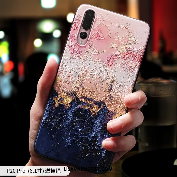 Huawei P20 Pro Kuoret Pehmeä Neste All Inclusive Trendi Suojaus Persoonallisuus Kuori Halvat