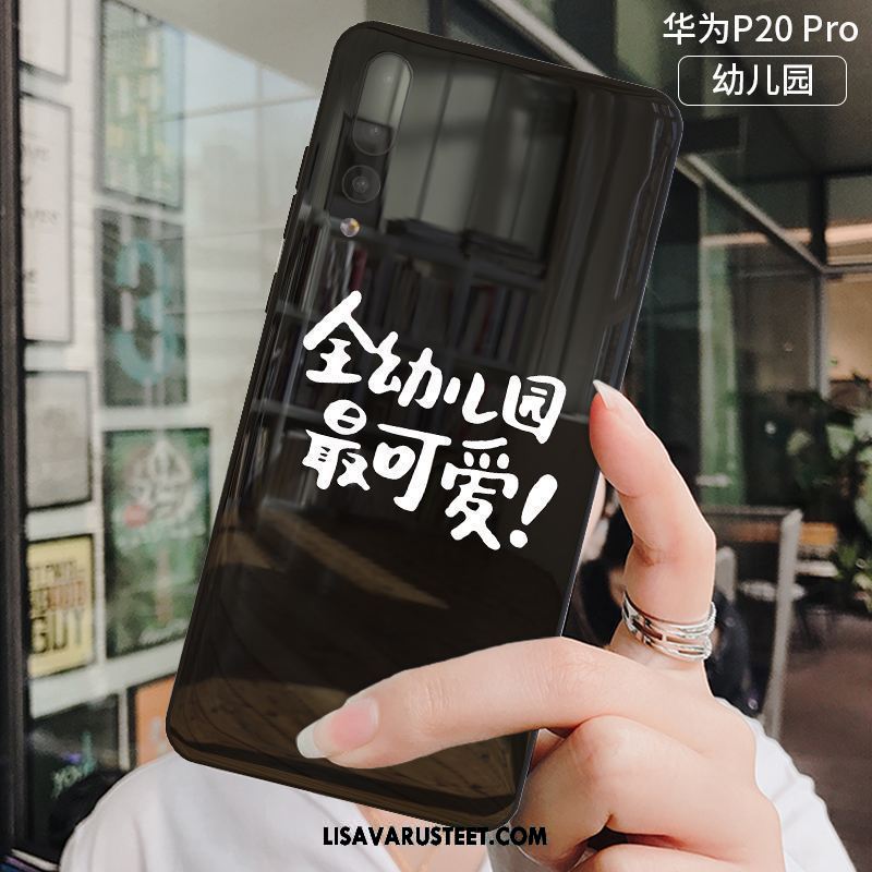 Huawei P20 Pro Kuoret Persoonallisuus Karkaisu Lasi Net Red Suojaus Halvat