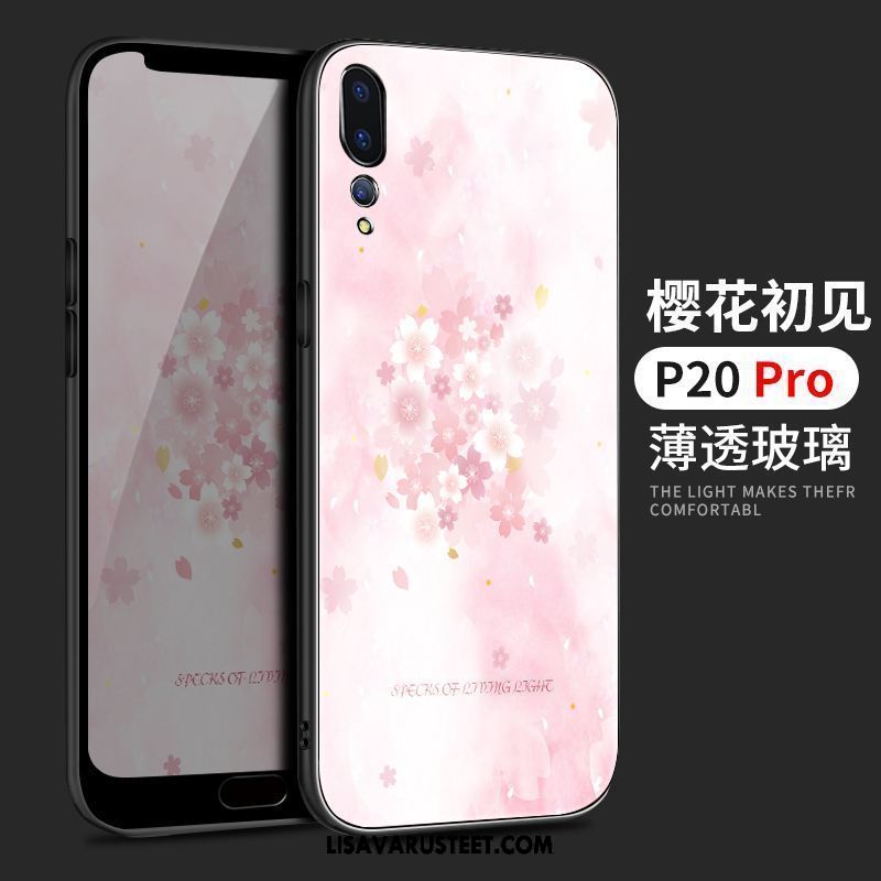 Huawei P20 Pro Kuoret Silikoni Lasi Persoonallisuus Kotelo Rakastunut Myynti