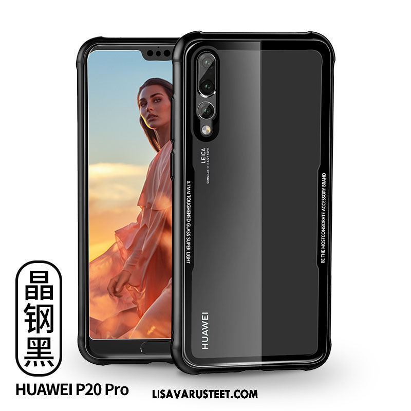 Huawei P20 Pro Kuoret Silikoni Lasi Uusi Kotelo Suojaus Kuori Halvat