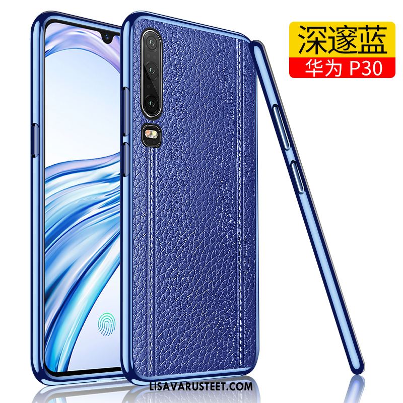 Huawei P30 Kuoret Nahkakotelo Tide-brändi Aito Nahka Ylellisyys Murtumaton Kuori Halvat