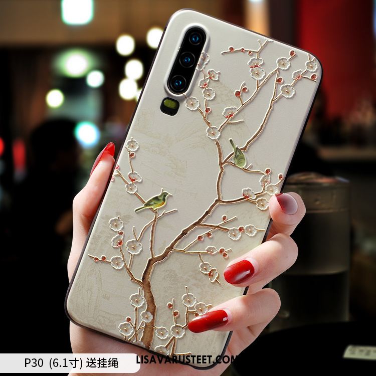 Huawei P30 Kuoret Persoonallisuus Ultra Ripustettavat Koristeet Trendi Pesty Suede Myynti