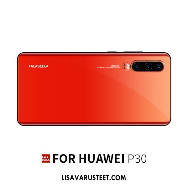 Huawei P30 Kuoret Ripustettavat Koristeet Suojaus Puhelimen Silikoni Trendi Netistä