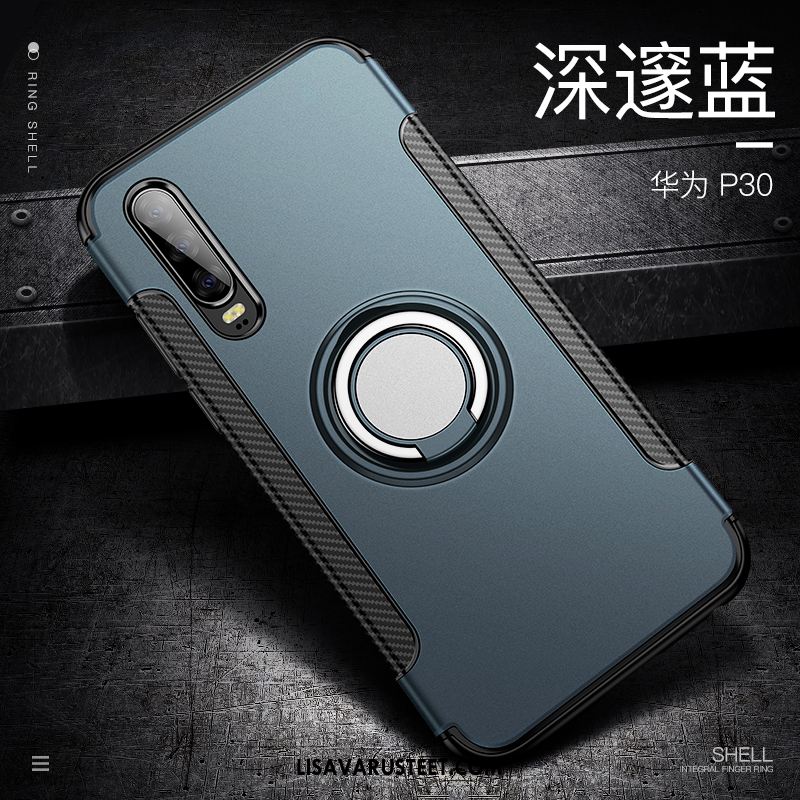Huawei P30 Kuoret Sininen Puhelimen Kuori Liiketoiminta Yksinkertainen Kauppa