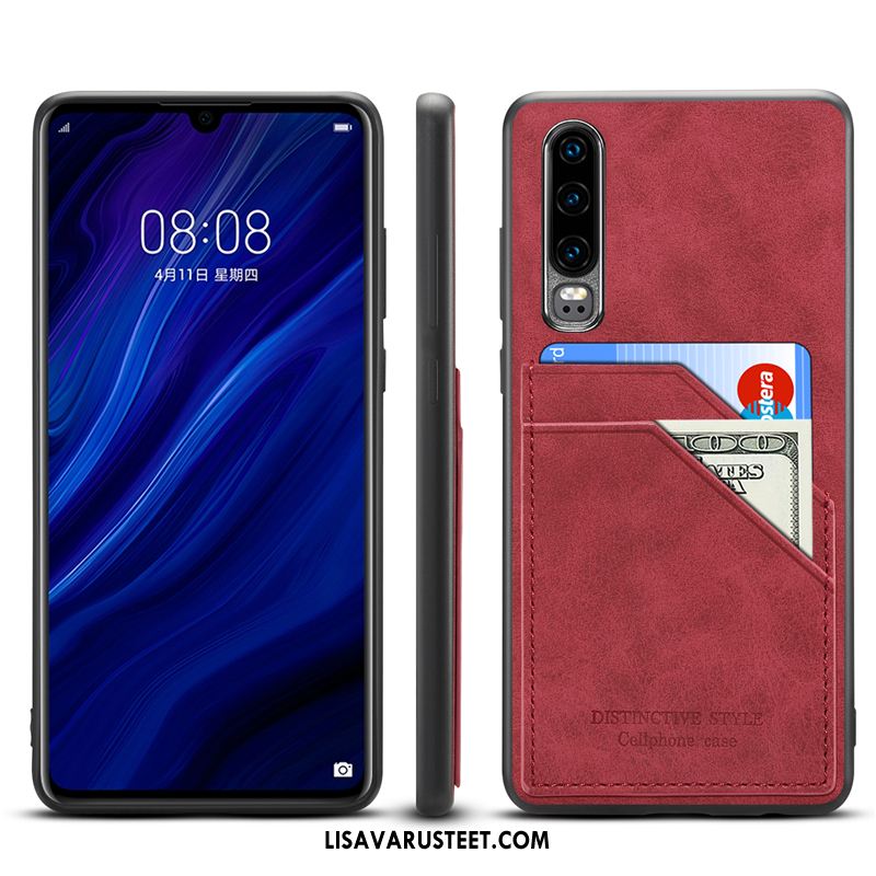 Huawei P30 Kuoret Suojaus Kortti All Inclusive Puhelimen Kuori Myynti