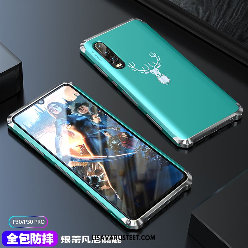 Huawei P30 Kuoret Suojaus Puhelimen Tide-brändi Metalli Kotelo Kuori Halvat