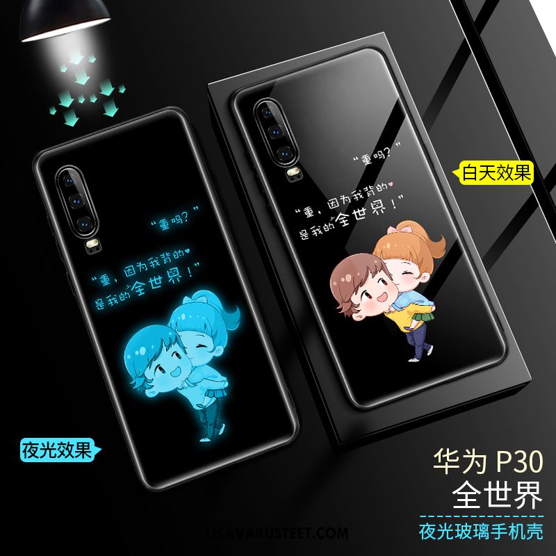 Huawei P30 Kuoret Tide-brändi Silikoni Puhelimen Kotelo Murtumaton Myynti