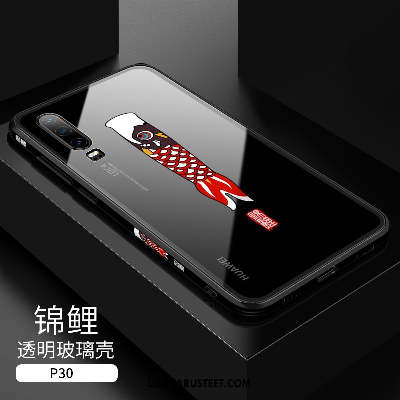Huawei P30 Kuoret Ultra Kiinalainen Tyyli Musta Läpinäkyvä Puhelimen Osta