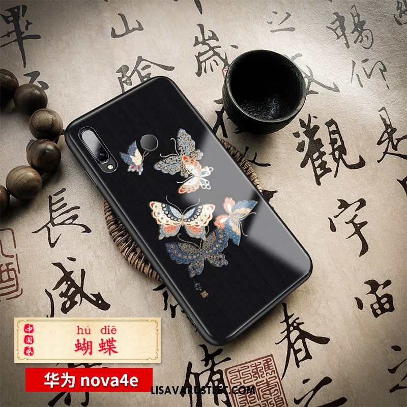 Huawei P30 Lite Kuoret Puhelimen Rakastunut Musta Luova All Inclusive Kuori Verkossa