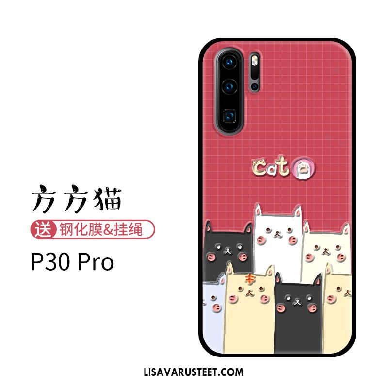 Huawei P30 Pro Kuoret All Inclusive Murtumaton Puhelimen Punainen Viini Punainen Halvat