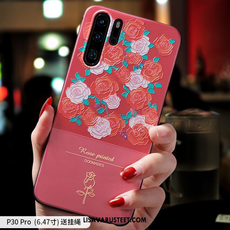 Huawei P30 Pro Kuoret Murtumaton Kuori Net Red Silikoni Ylellisyys Myynti