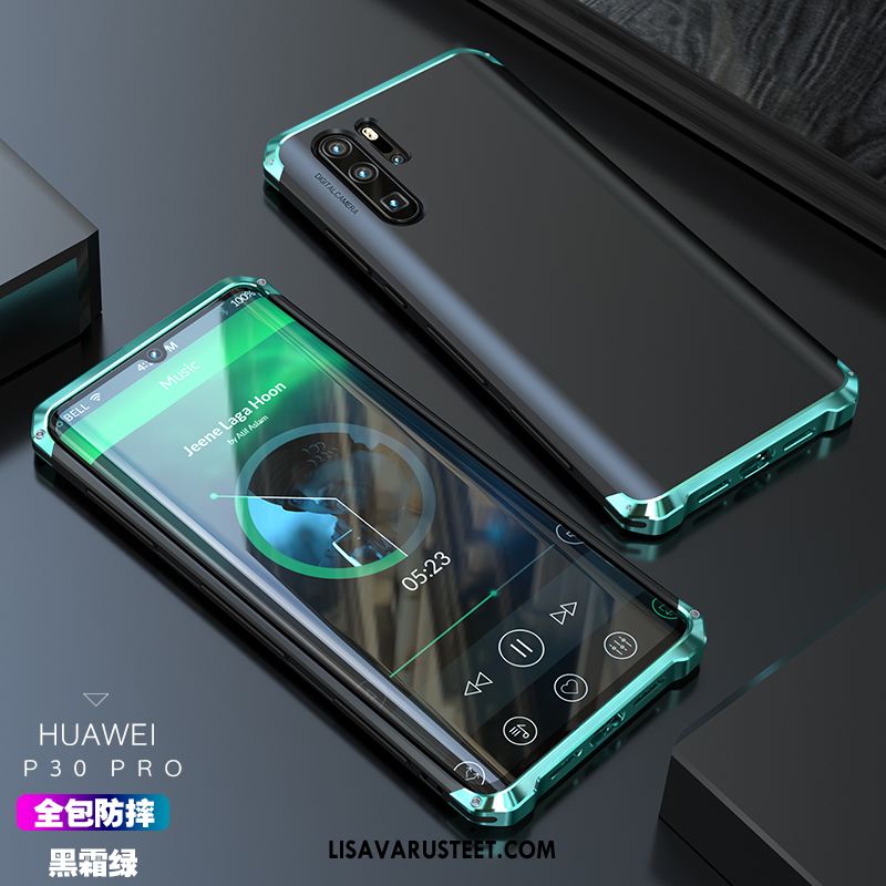 Huawei P30 Pro Kuoret Silikonikuori Tide-brändi Vihreä All Inclusive Ylellisyys Halvat