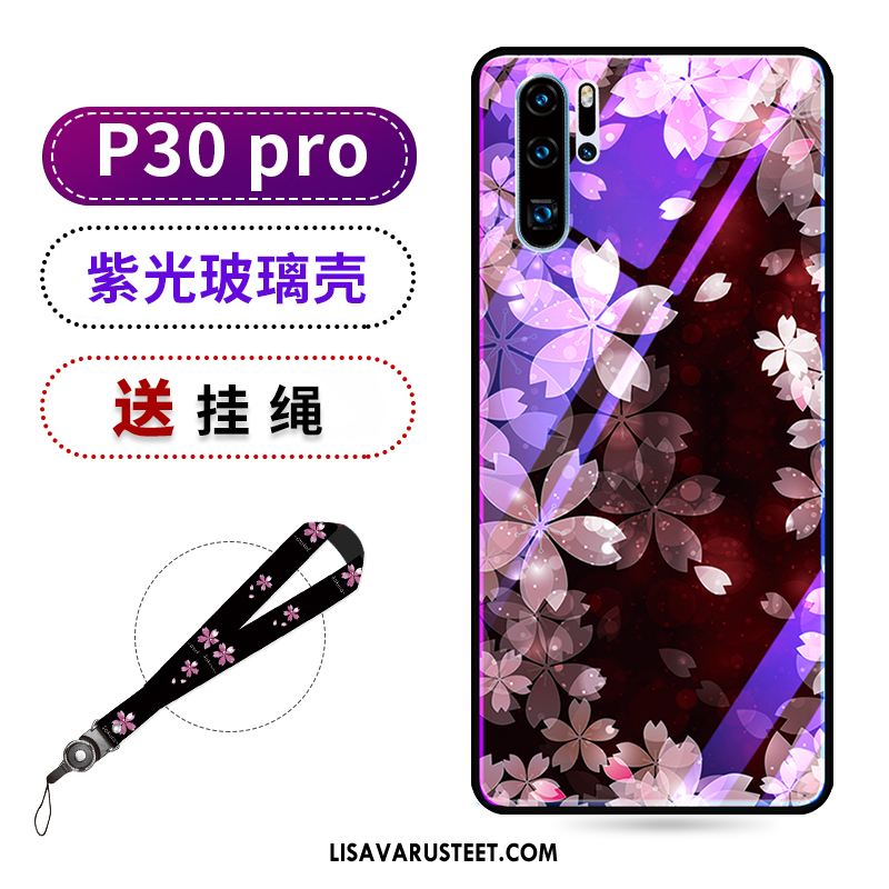 Huawei P30 Pro Kuoret Uusi Silikoni Violetti Tila Net Red Osta