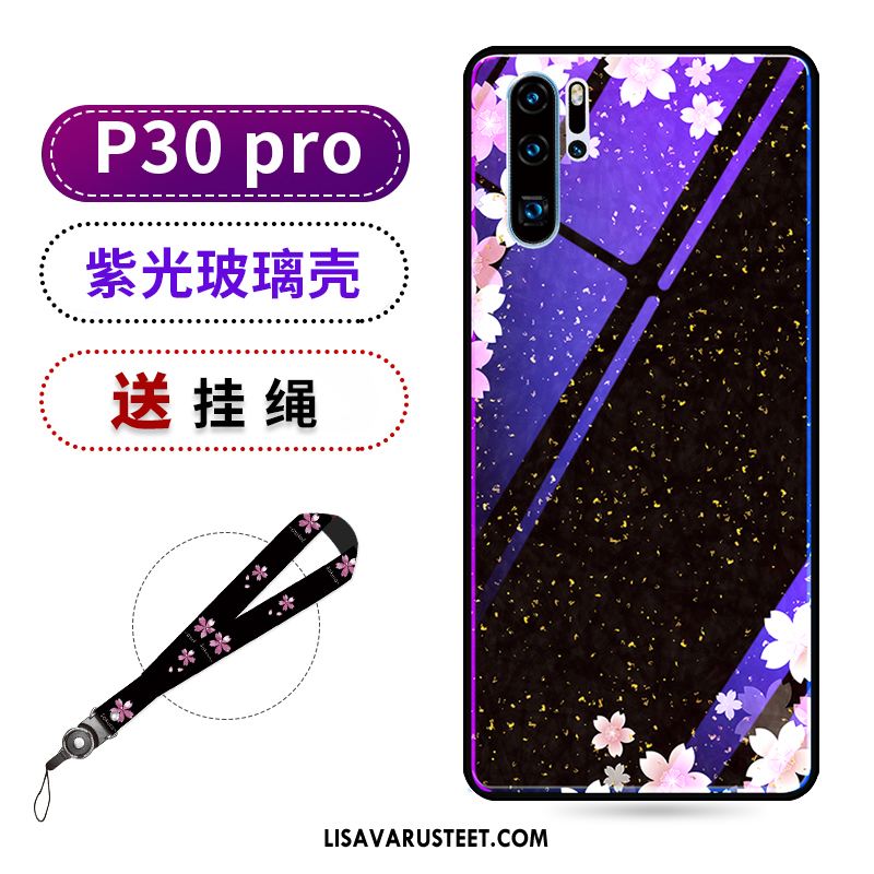 Huawei P30 Pro Kuoret Uusi Silikoni Violetti Tila Net Red Osta