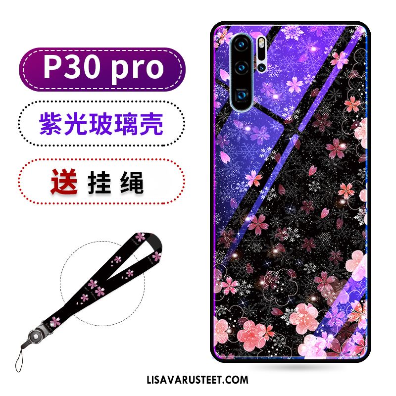 Huawei P30 Pro Kuoret Uusi Silikoni Violetti Tila Net Red Osta